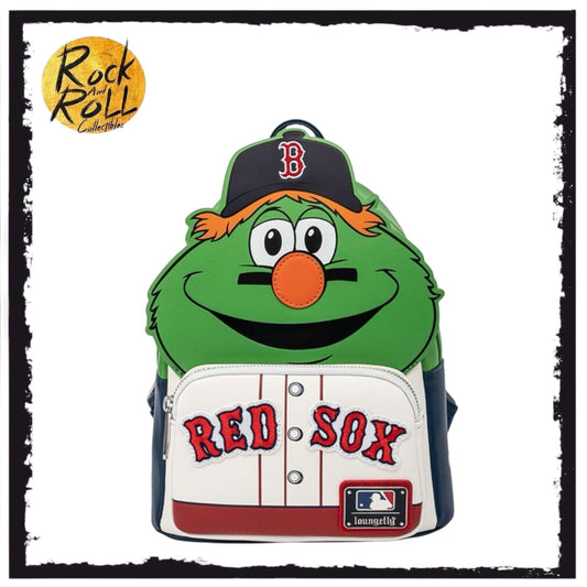 Loungefly MLB Boston Red Sox Wally The Green Monster Mini Backpack