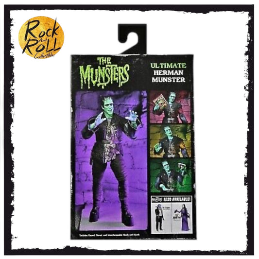 NECA - Rob Zombie's 2022 Version Herman Munster 7" Scale Ultimate Action Figure