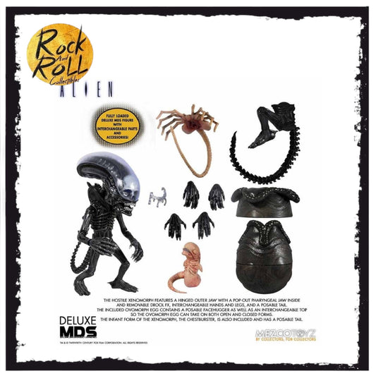 Alien Xenomorph Deluxe 6 Inch Mezco Designer Series (MDS) Figure