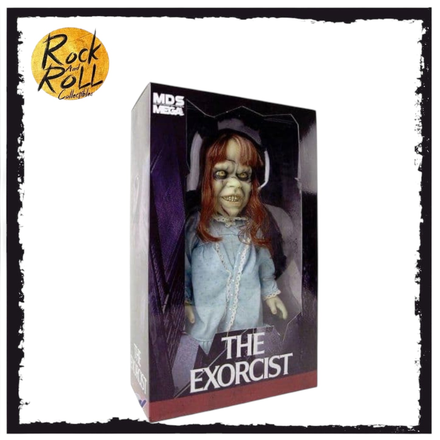 Mezco Toyz The Exorcist MDS Mega Scale Regan Action Figure with Sound