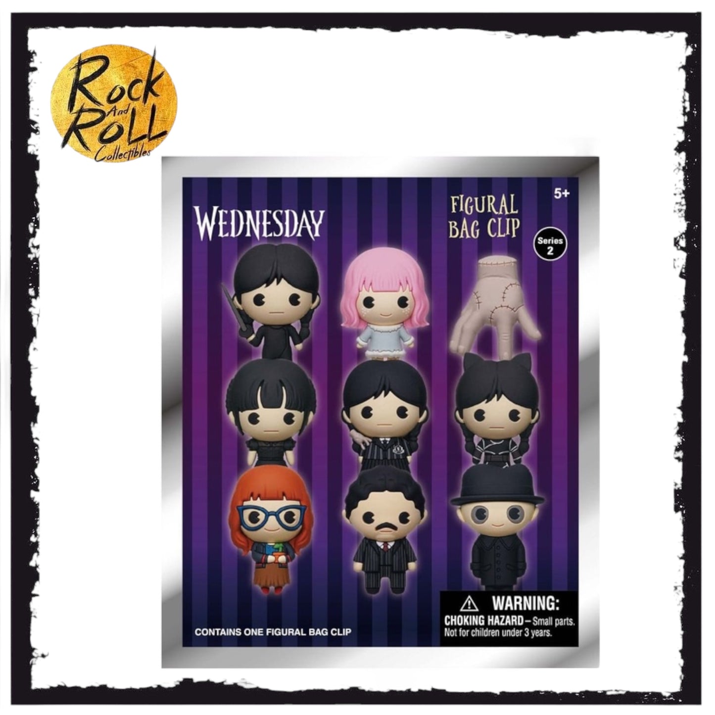 Wednesday Series 2 Mystery Figural Bag Clip