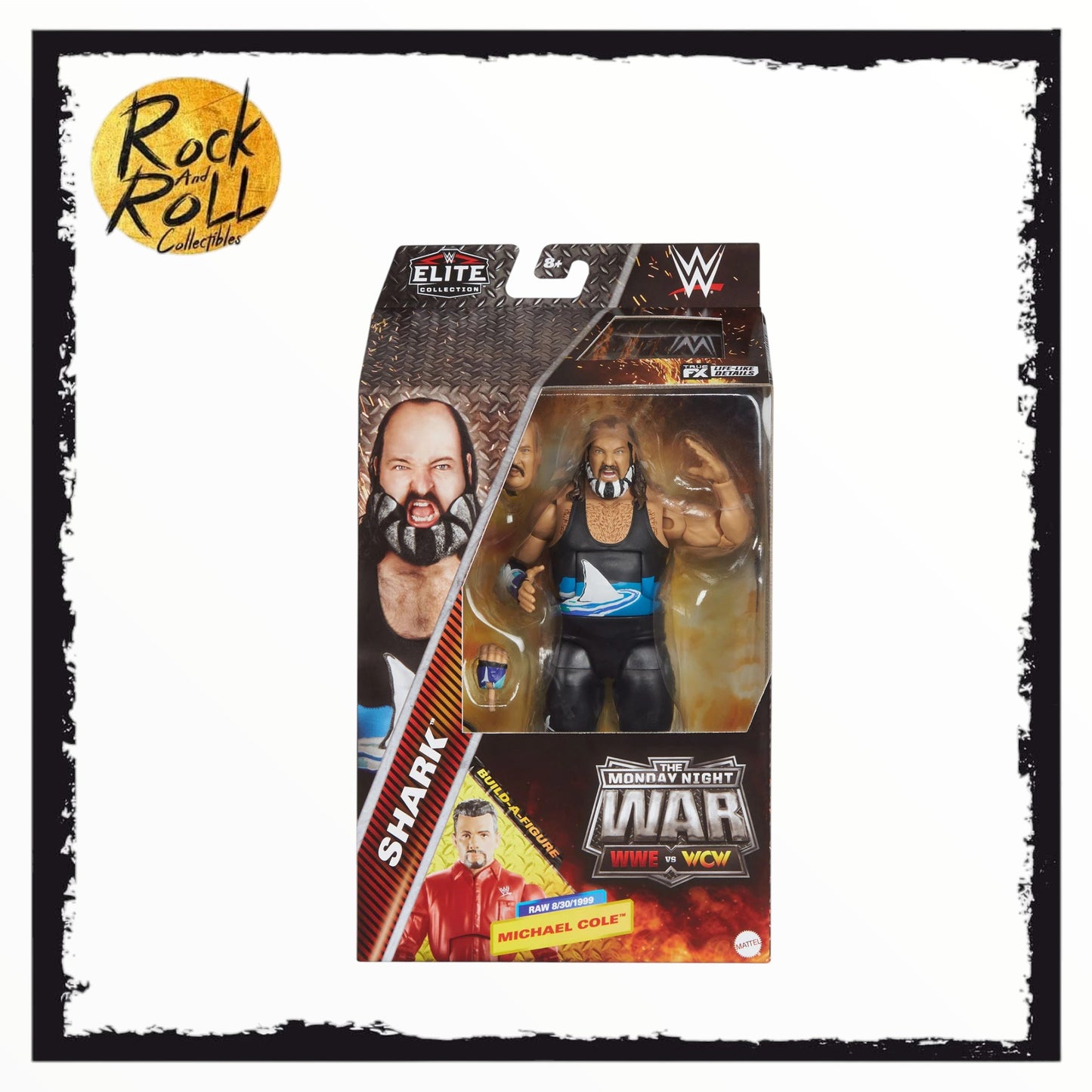 Not Mint Box - WWE Elite Collection Monday Night War WWE vs WCW - Shark