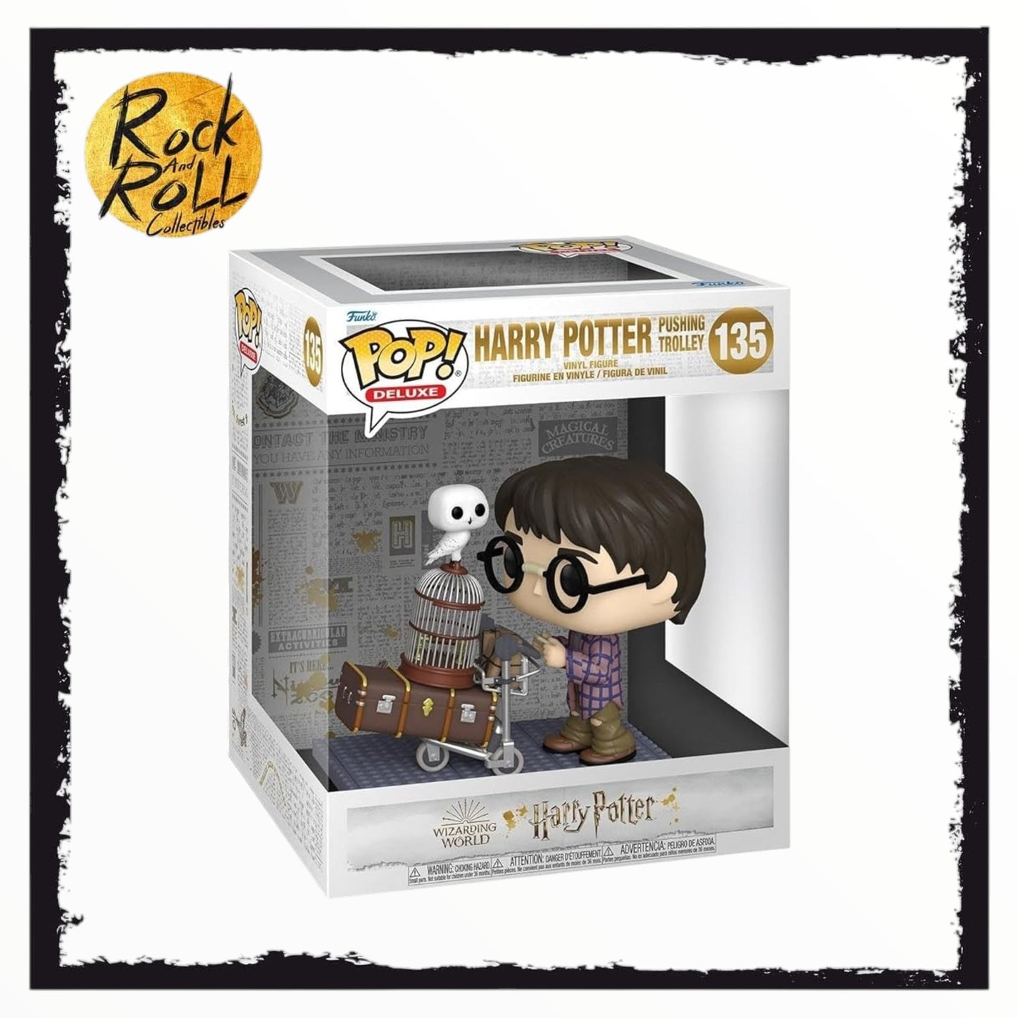 Harry Potter Pushing Trolley Funko Pop! Deluxe #135