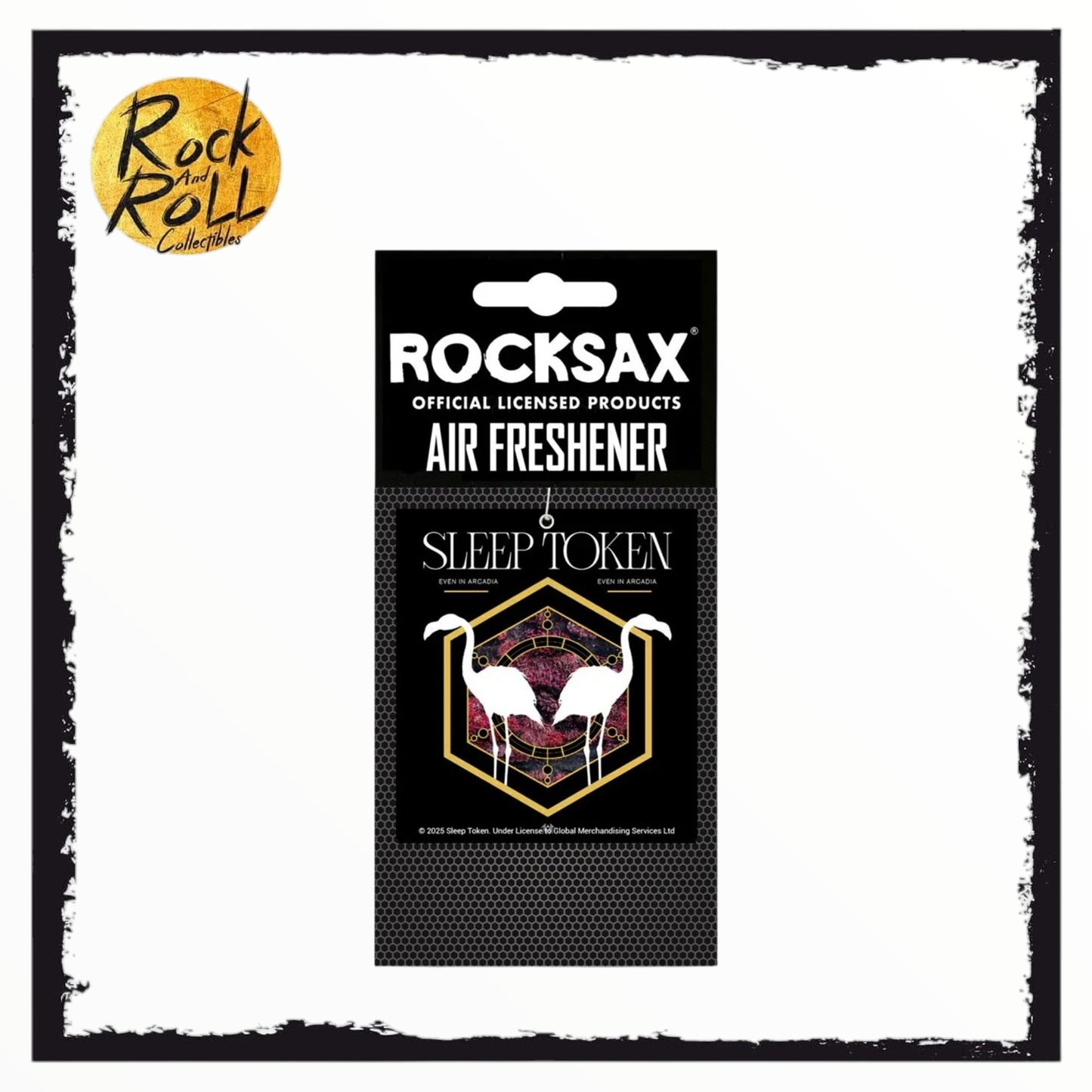 Rocksax Official Licensed Air Freshener Pack - Sleep Token: Even In Arcadia