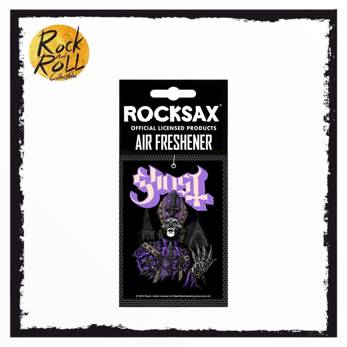 Rocksax Official Licensed Air Freshener Pack - Ghost: The Tall Man V