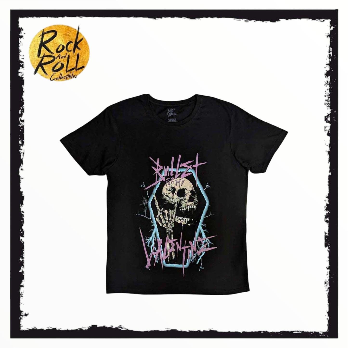 Bullet For My Valentine Unisex T-Shirt: Thrash Skull (Black)