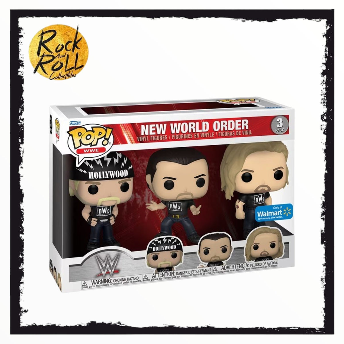 WWE New World Order Funko Pop! Walmart Exclusive