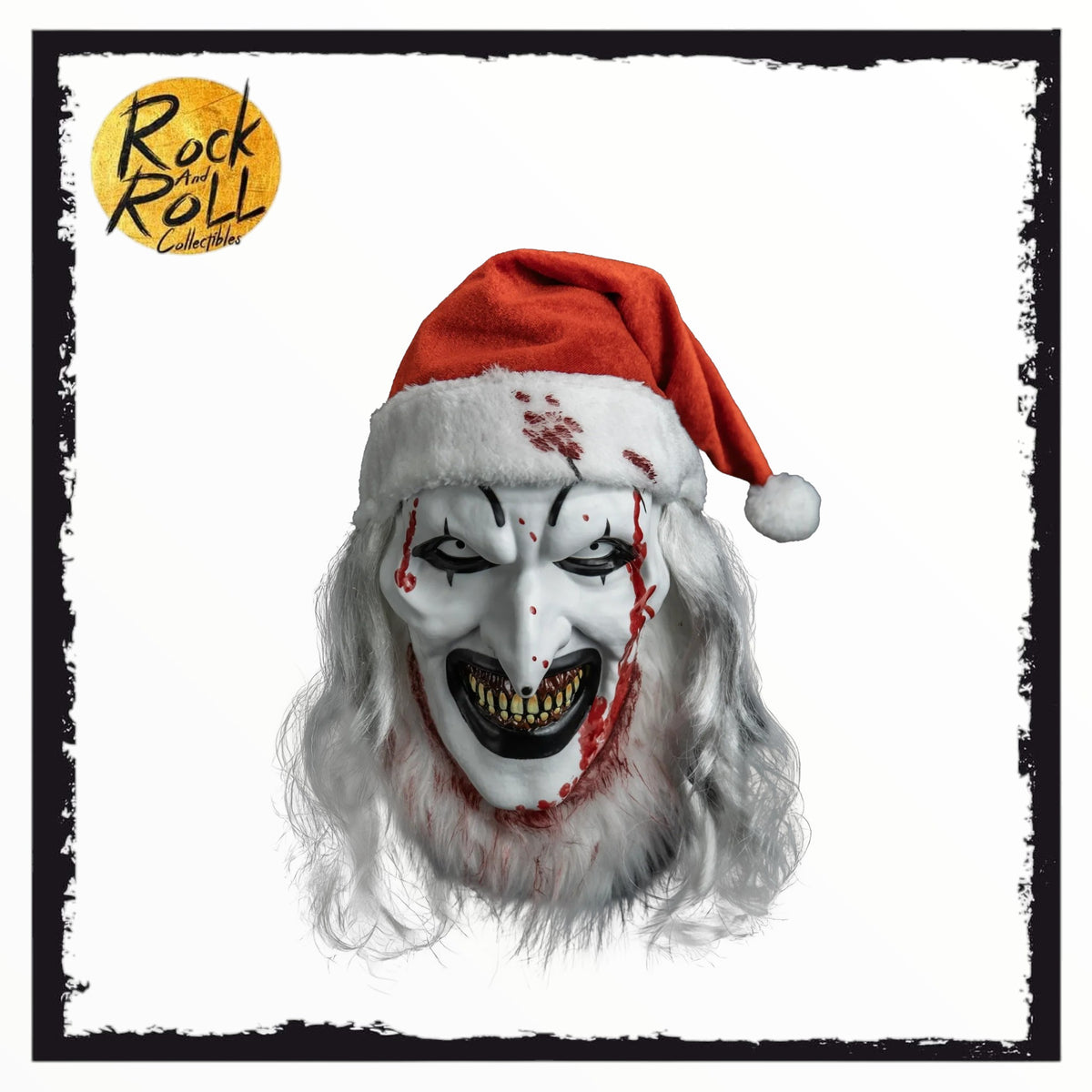 Trick or Treat Studios Deluxe Injection Mask Terrifier 3 Santa Art The Clown