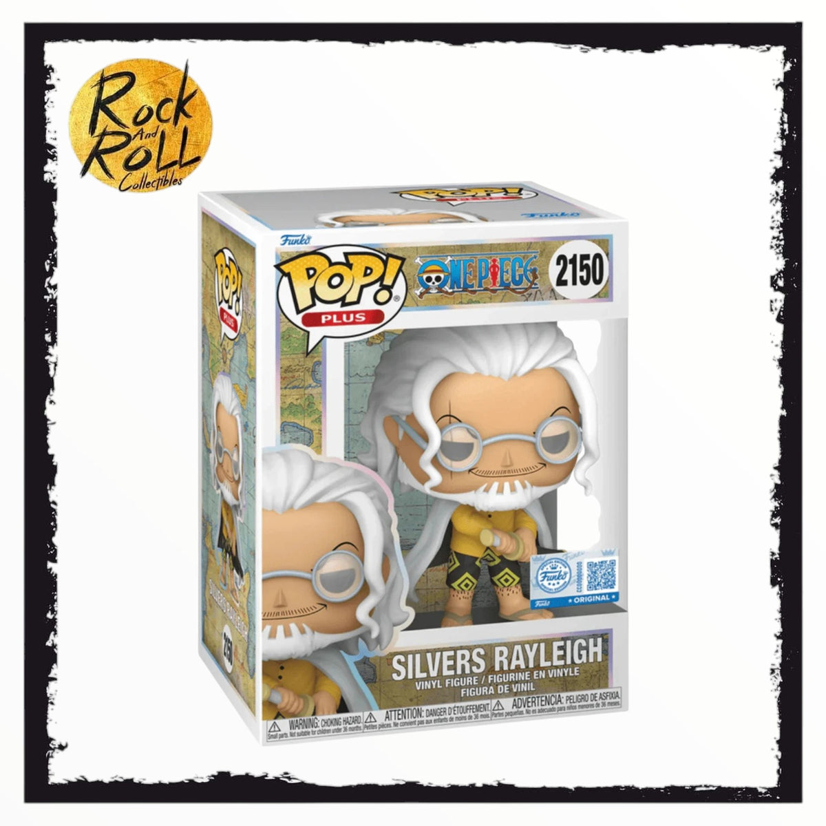 One Piece - Silvers Rayleigh Funko Pop! #2150 Special Edition