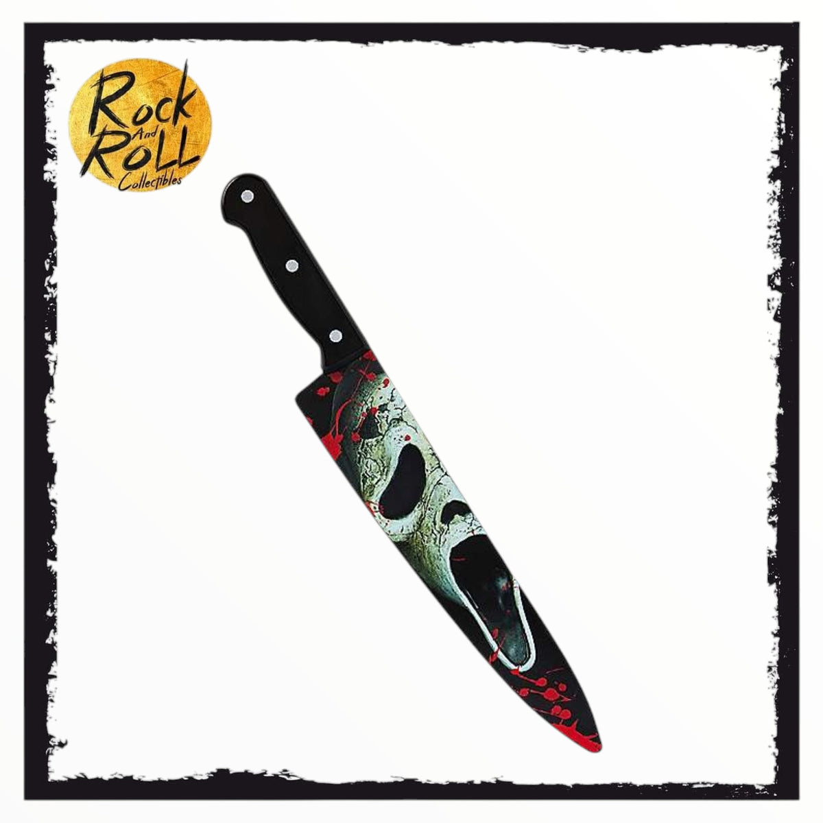 Spirit Halloween - Scream VI Ghost Face Lives - Ghost Face Aged Graphic Knife