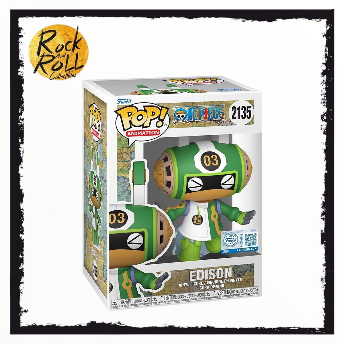 One Piece - Edison Funko Pop! #2135 Special Edition