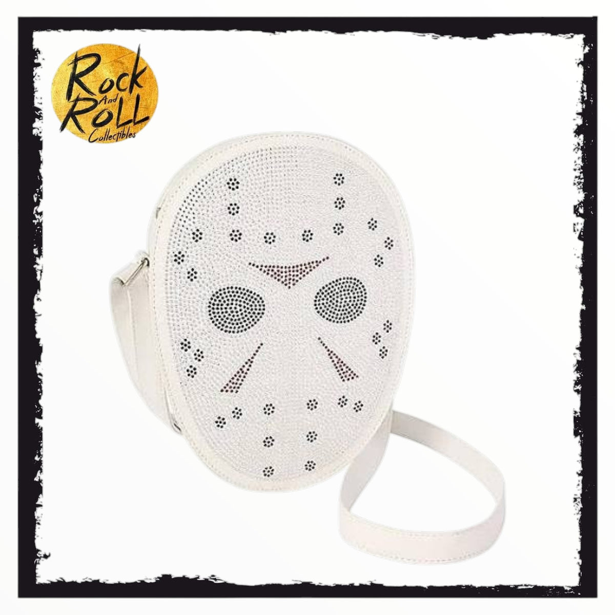 Spirit Halloween - Friday the 13th Bling Jason Voorhees Crossbody Bag