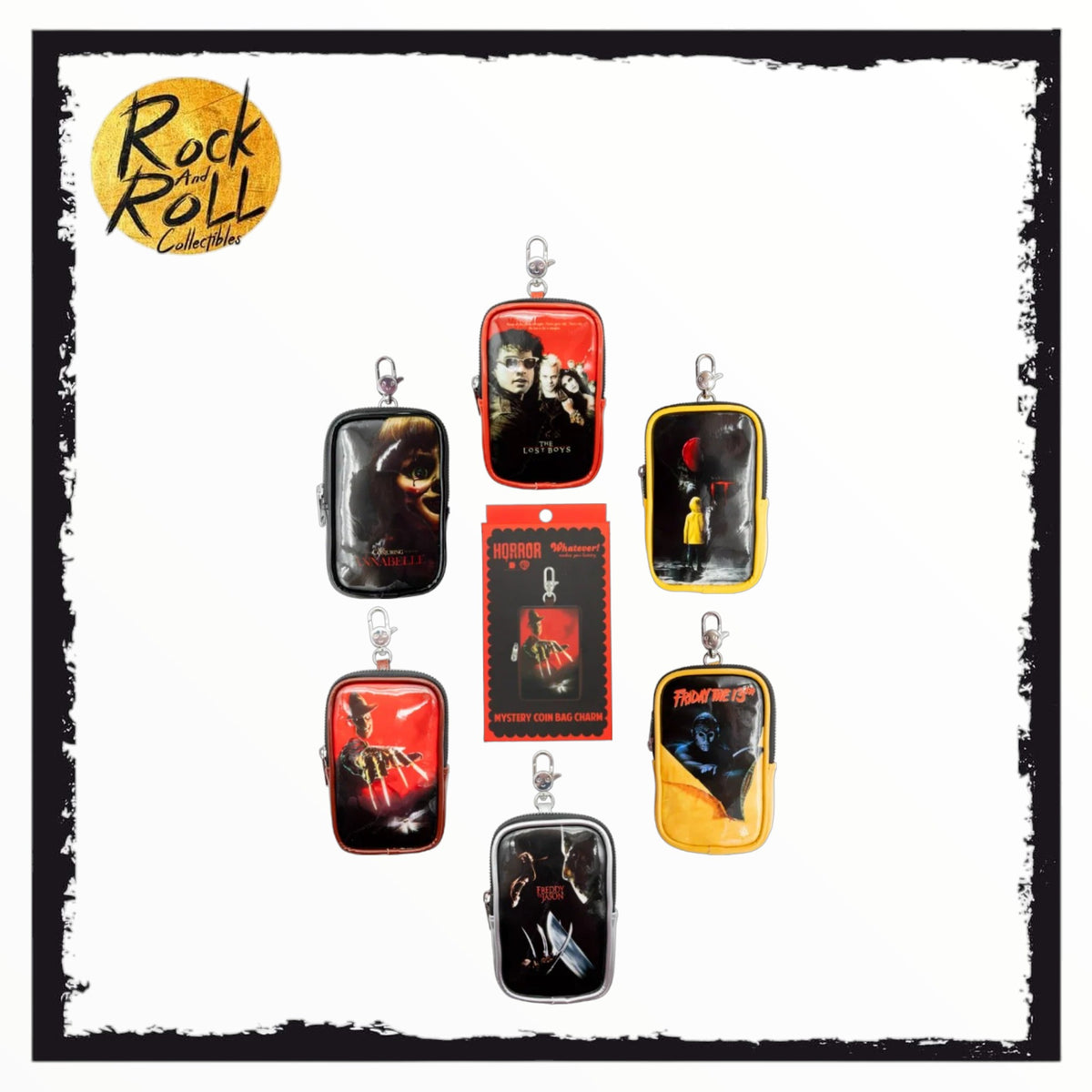 Whatever! Makes You Happy x Warner Brothers Horror - Mystery Coin Bag Charm - US Import