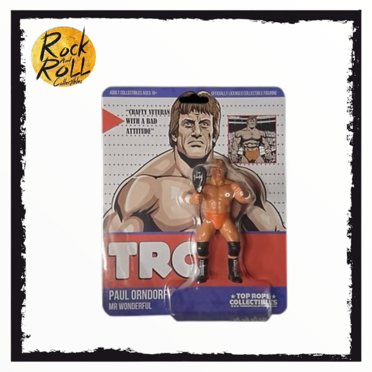 TRC Paul Orndorff Orange Pants Variant With Mirror