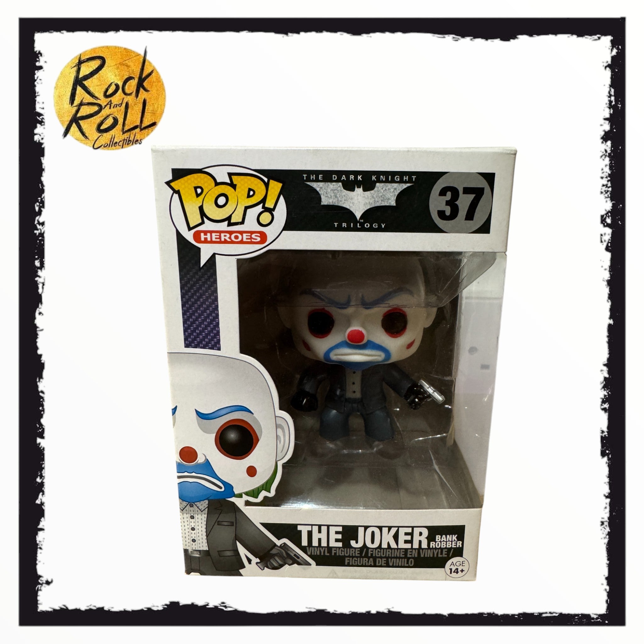 ファンコポップ　Funko THE JOKER (BANK ROBBER) 37 The Joker Bank Robber #37 Funko Pop! - The Dark Knight Trilogy