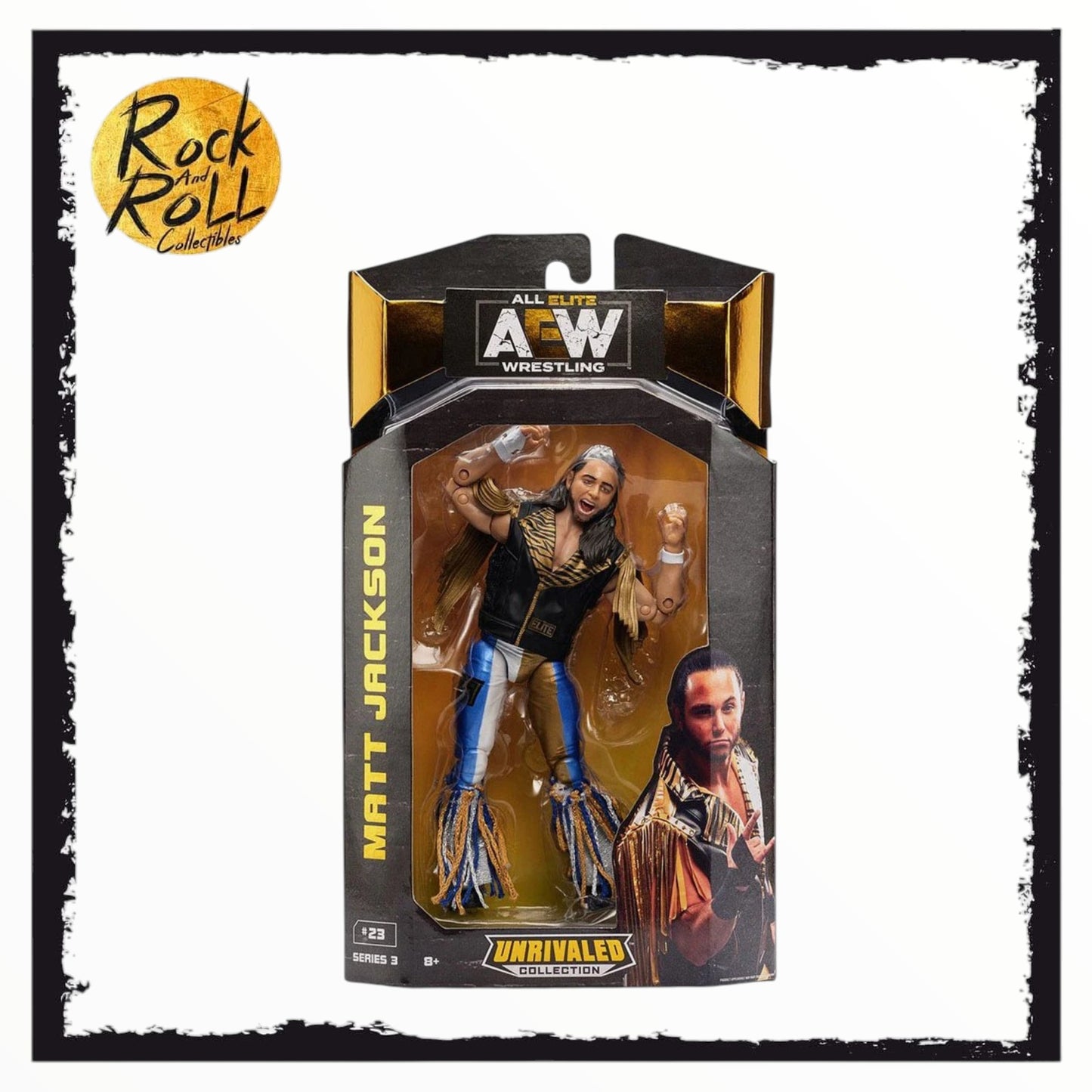 AEW Unrivaled Collection Series 3 #23 Matt Jackson US Import