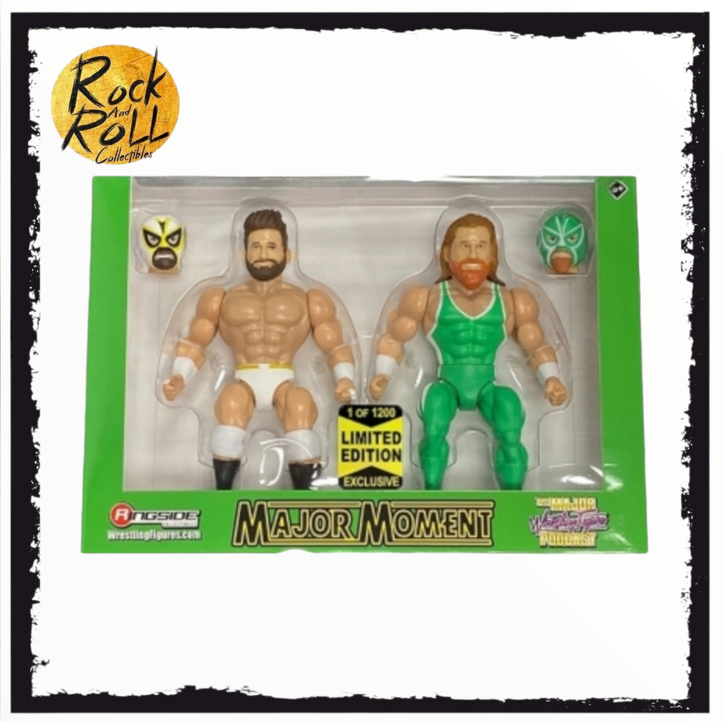 Major Moment Deluxe 2-Pack - Major Wrestling Figure Podcast Ringside - LE1,200 Pcs Exclusive