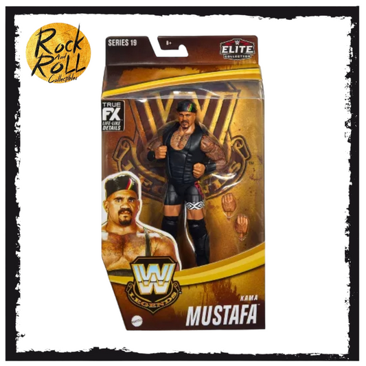 (Not Mint Packaging) WWE Elite Collection Kama Mustafa Action Figure (Target Exclusive)