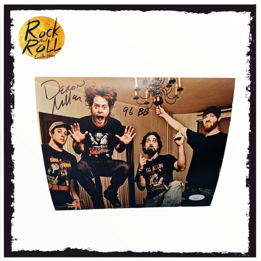 Deron Miller from CKY/96 Bitter Beings Autograph - JSA COA