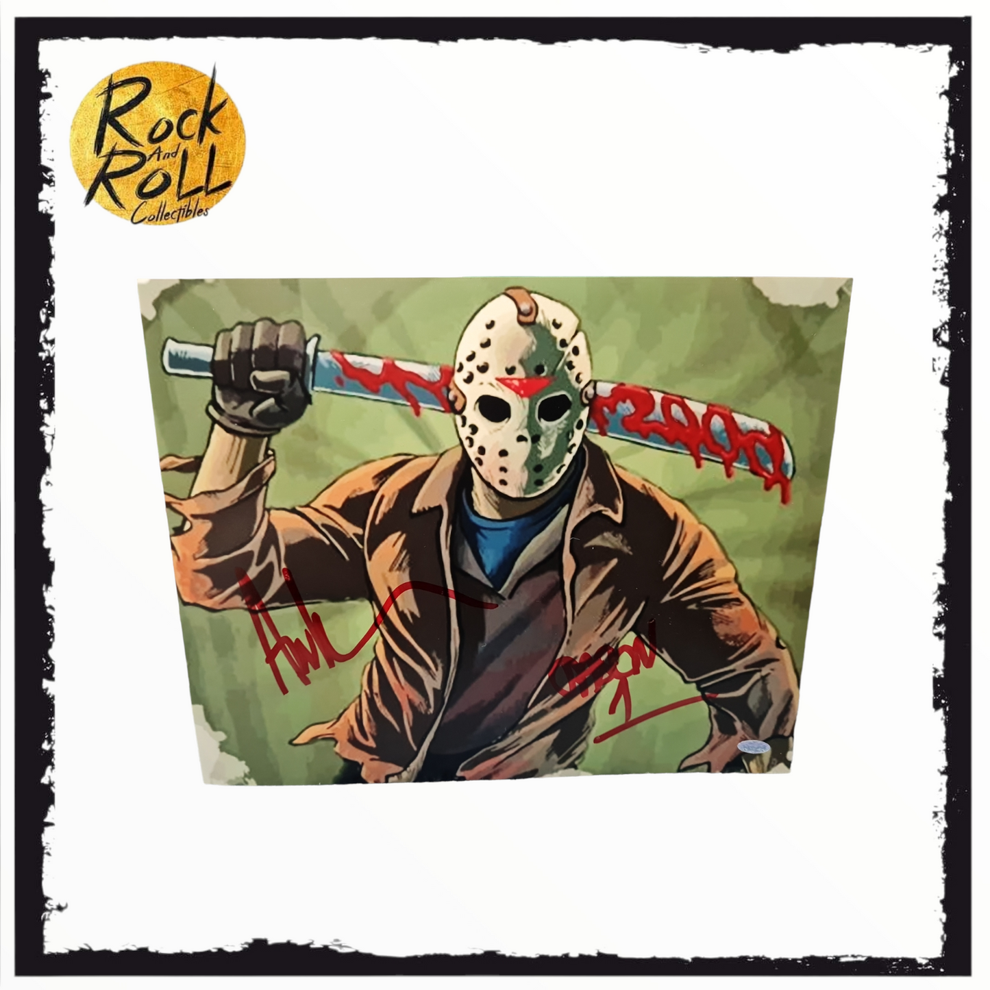 Friday 13th - Jason Vorhees Art Print Signed By Ari Lehman