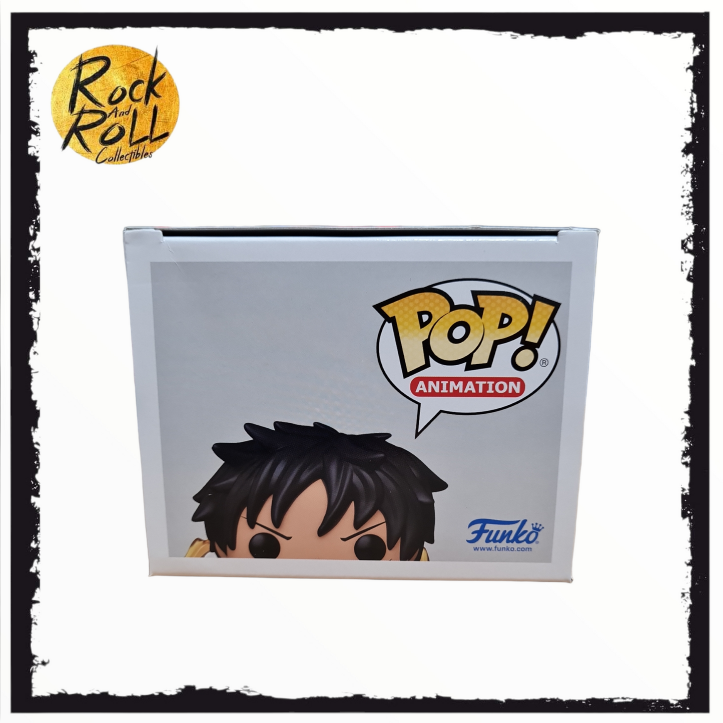Box Damage - One Piece - Red Hawk Luffy (Glow Chase) Funko Pop! #1273 AAA Anime Exclusive