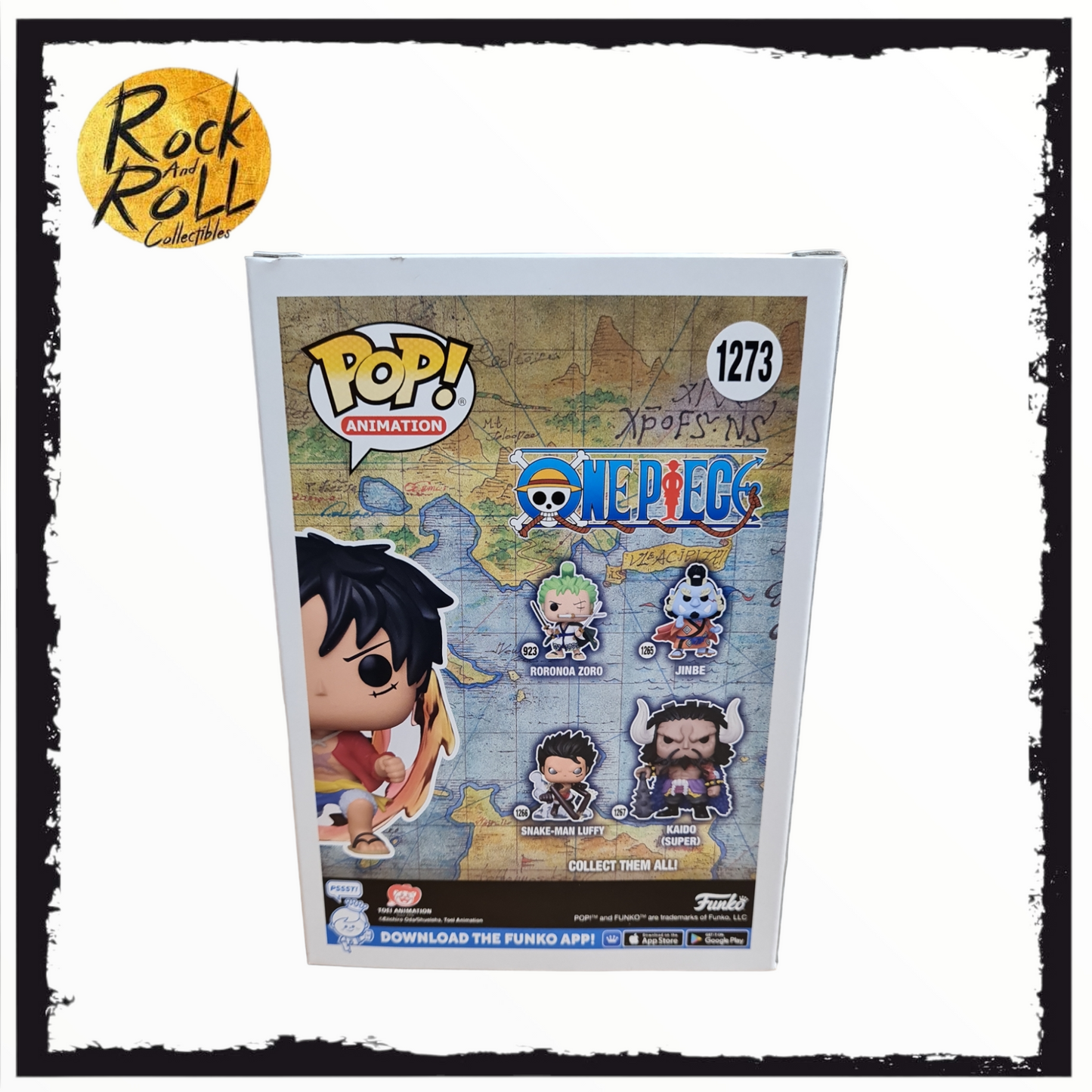 Box Damage - One Piece - Red Hawk Luffy (Glow Chase) Funko Pop! #1273 AAA Anime Exclusive