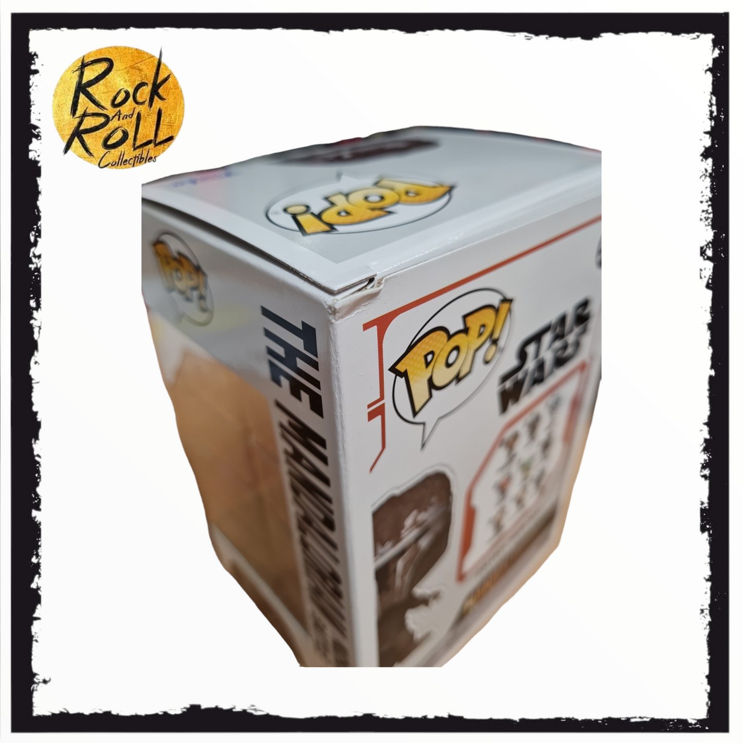 Star Wars - The Mandalorian Mudhorn Battle Funko Pop! #564 Game Stop Exclusive Condition 8.75/10