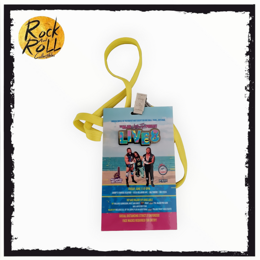 Major Wrestling Figure Podcast Live 8 Enamel Pin Lanyard