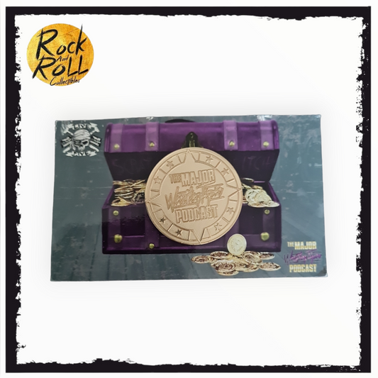 Major Wrestling Figure Podcast Live 5 Medal Enamel Pin