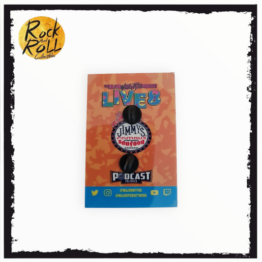 Major Wrestling Figure Podcast Live 8 Exclusive Enamel Pin - Maven