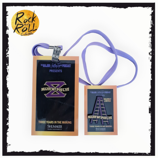 Major Wrestling Figure Podcast Live 10 LE Ladder Pin & Lanyard w/Pin