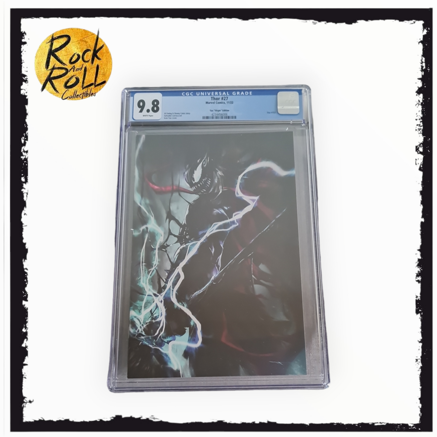 Marvel Comics 11/22 - Thor #27 Tao "Virgin" Edition Comic - CGC 9.8