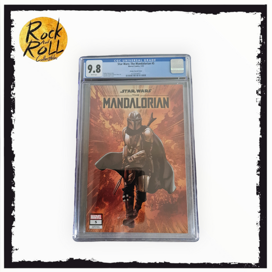 Marvel Comics 1/23 - Star Wars: The Mandalorian #5 Zircher Variant Edition - CGC 9.8