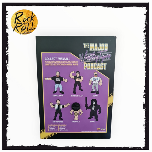 The Major Wrestling Figure Podcast Enamel Pin - Swoggle