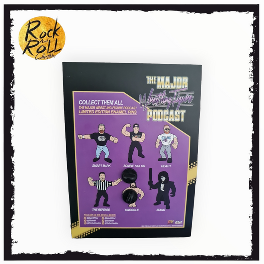 The Major Wrestling Figure Podcast Enamel Pin - The Referee