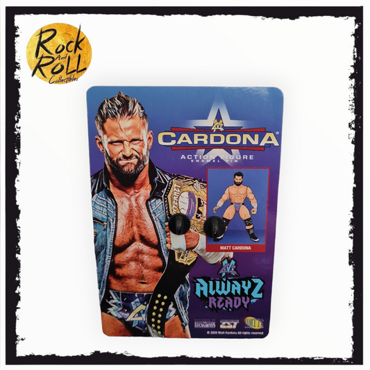 Major Wrestling Figure Podcast BCA Matt Cardond Enamel Pin SIGNED