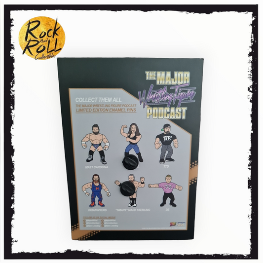 The Major Wrestling Figure Podcast Enamel Pin - Matt Cardona