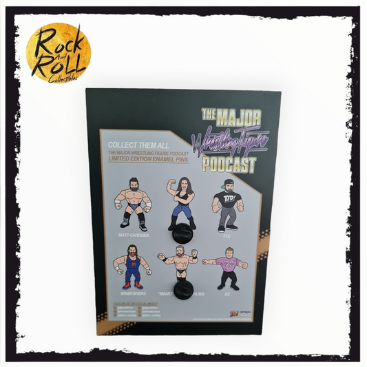 The Major Wrestling Figure Podcast Enamel Pin - "Smart" Mark Sterling