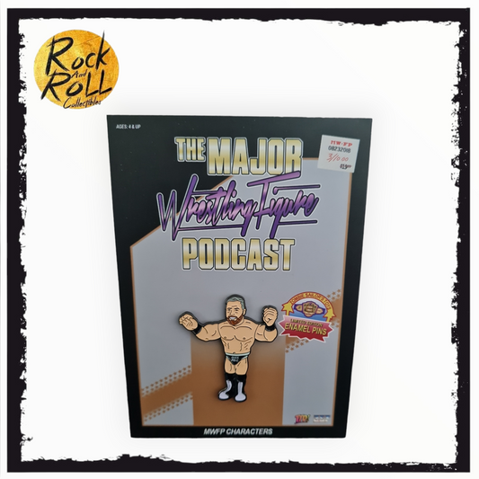 The Major Wrestling Figure Podcast Enamel Pin - "Smart" Mark Sterling