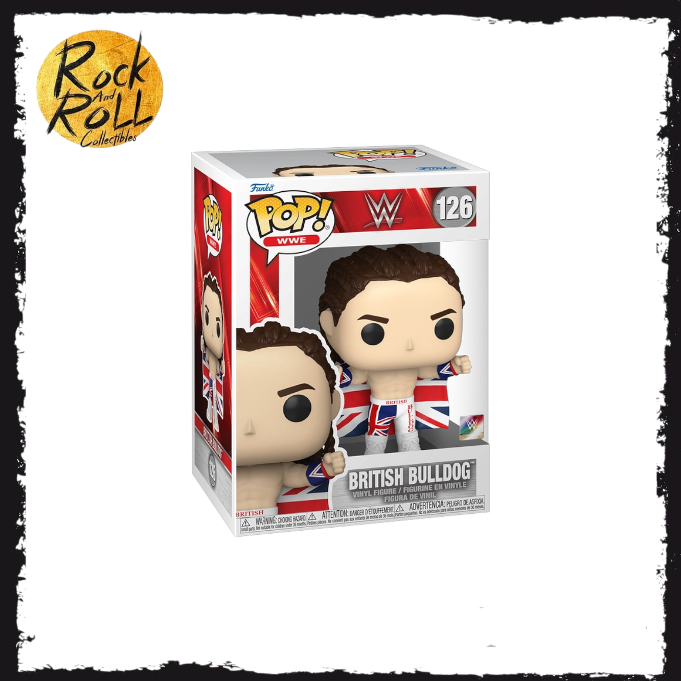 WWE British Bulldog Funko Pop #126