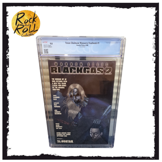 Texas Chainsaw Massacre Fearbook #1 Avatar Press 6/06 Terror Edition. CGC 9.8