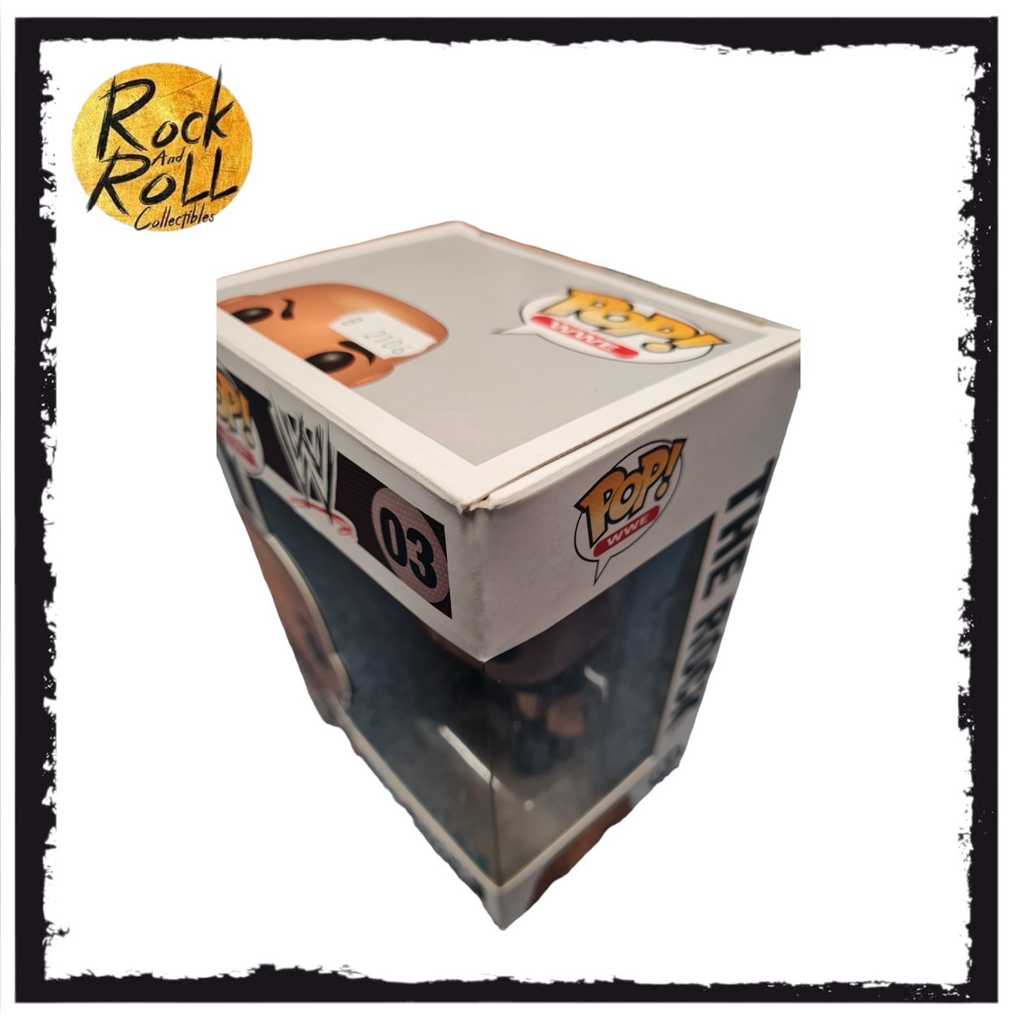 WWE The Rock Funko Pop Figure #03 Condition 8.5/10