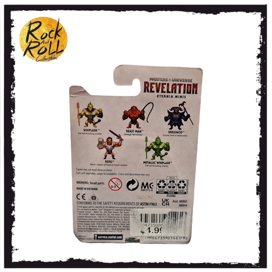 Not Mint Packaging - Masters of the Universe Revelation Eternia Minis - Skelegod