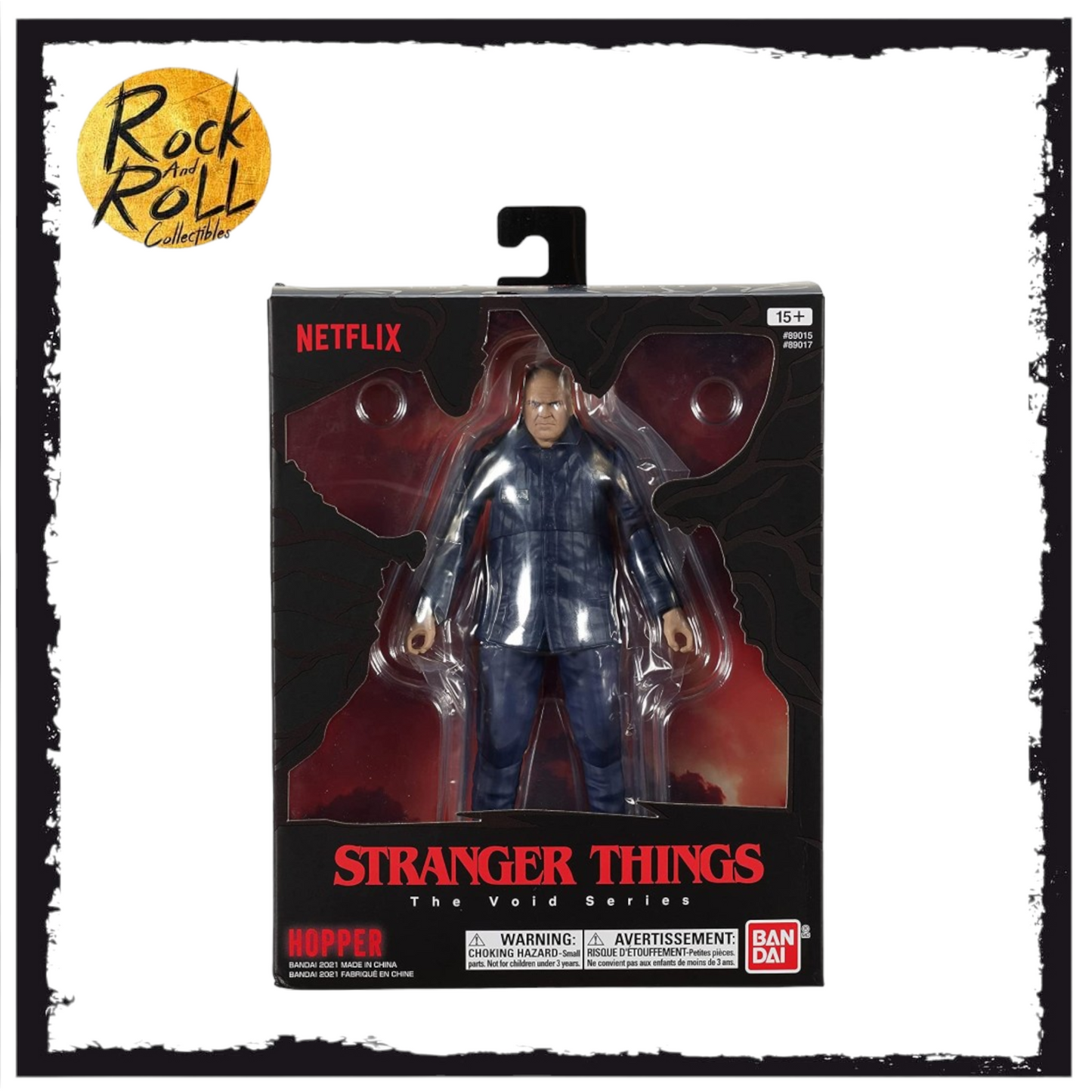 BANDAI Stranger Things - 6" Hawkins Figure Collection Hopper