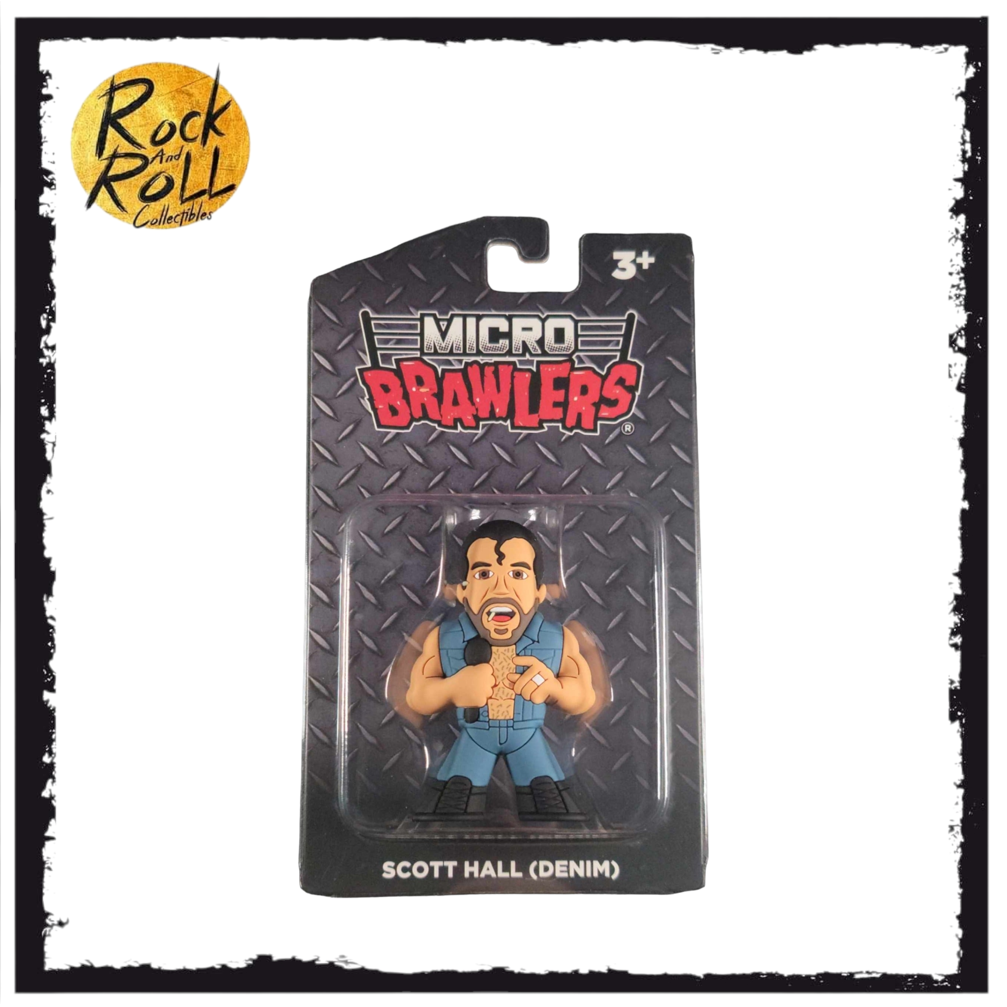 Micro Brawlers - Scott Hall (Denim) Pro Wrestling Crate – rock and roll  collectibles