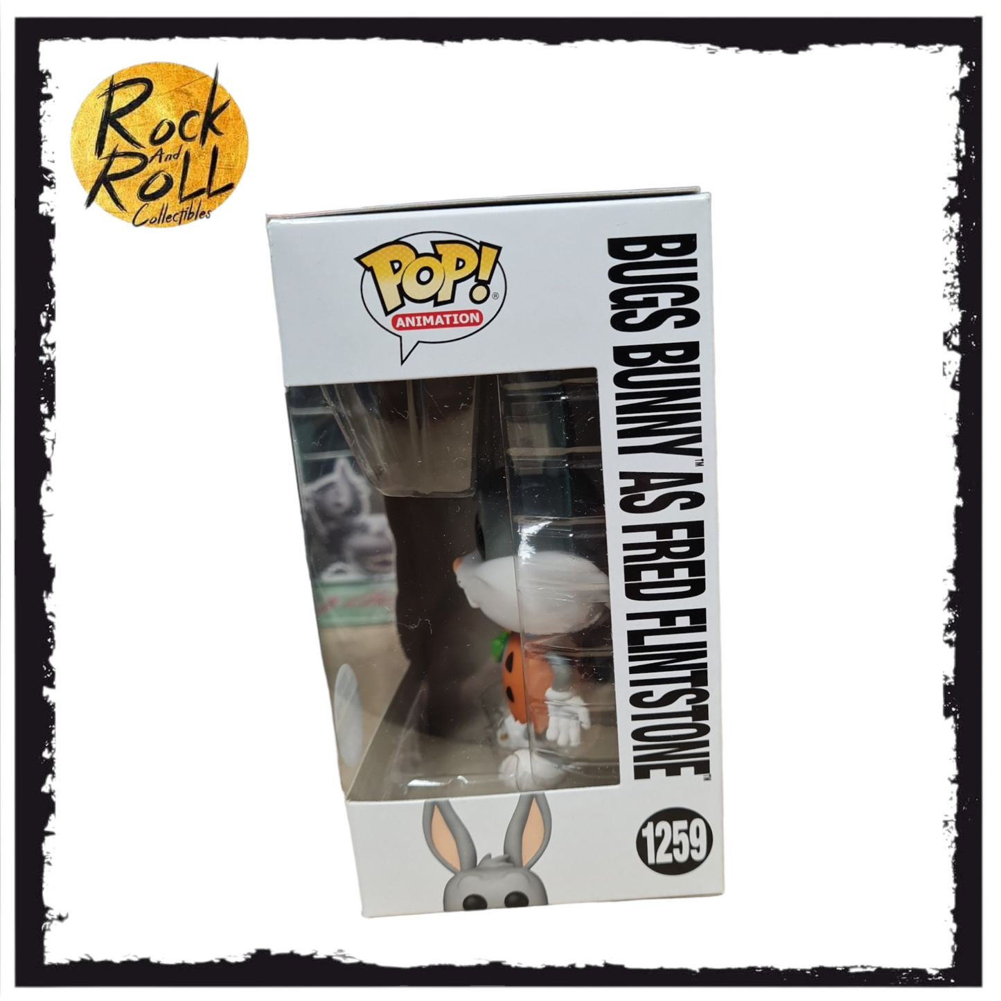 Bugs Bunny as Fred Flintstone Funko Pop! #1259 SDCC 2023 Toy Tokyo Condition 8.75/10