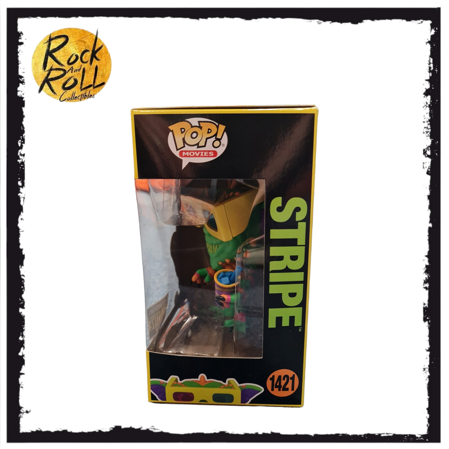 Box Damage - Gremlins - Stripe Blacklight Funko Pop! #1421 Entertainment Earth Exclusive