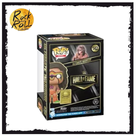 Funko POP! WWE Hall of Fame Ultimate Warrior #142 GameStop Exclusive
