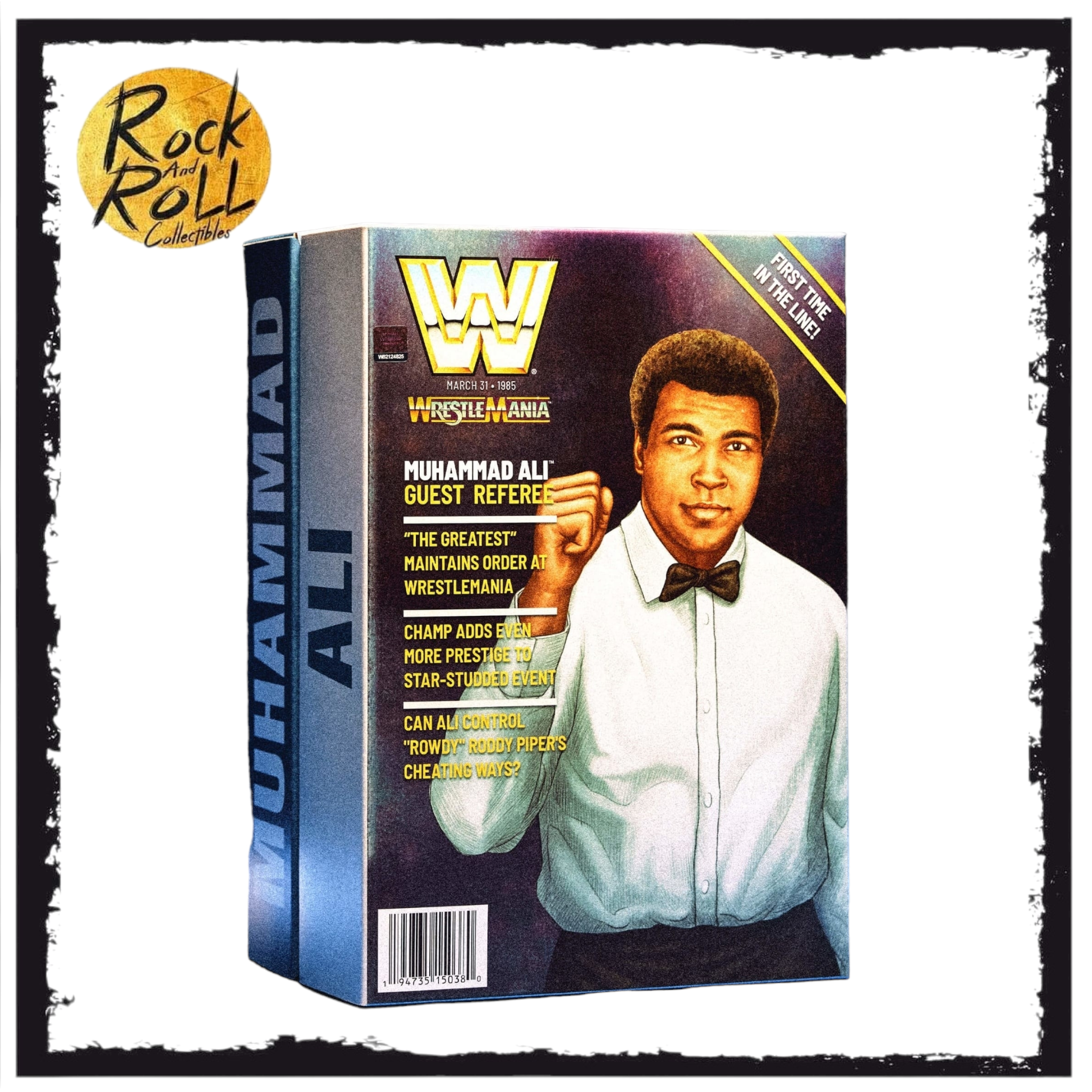 WWE Ultimate Edition Muhammad Ali Action Figure Set – Mattel Creations