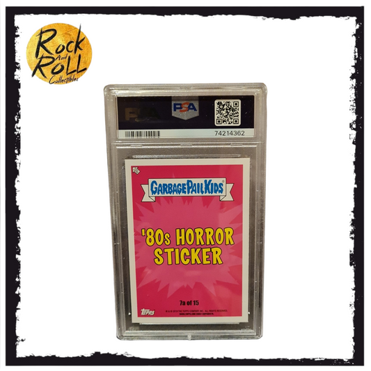 2019 Garbage Pail Kids S2 Roth 80h - Halloween Tre - '80s Horror Stickers 7a of 15 - PSA GEM MT 10
